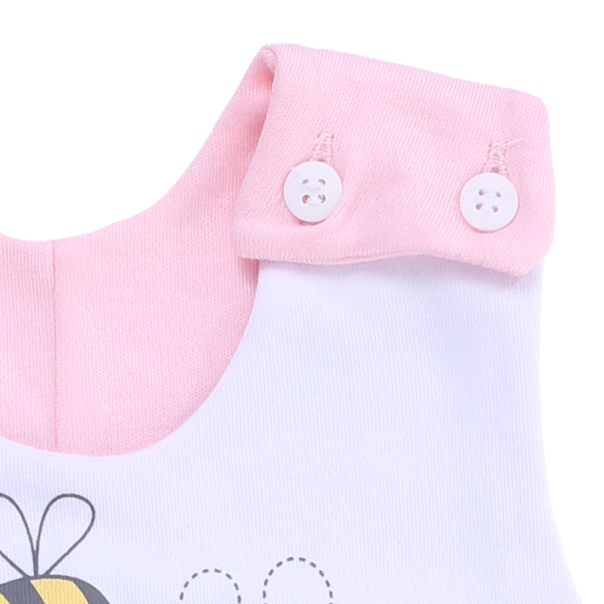 Banho De Sol Bebê Petutinha Estampa Abelha E Flores Banho De Sol Bebê Petutinha Estampa Abelha E Flores