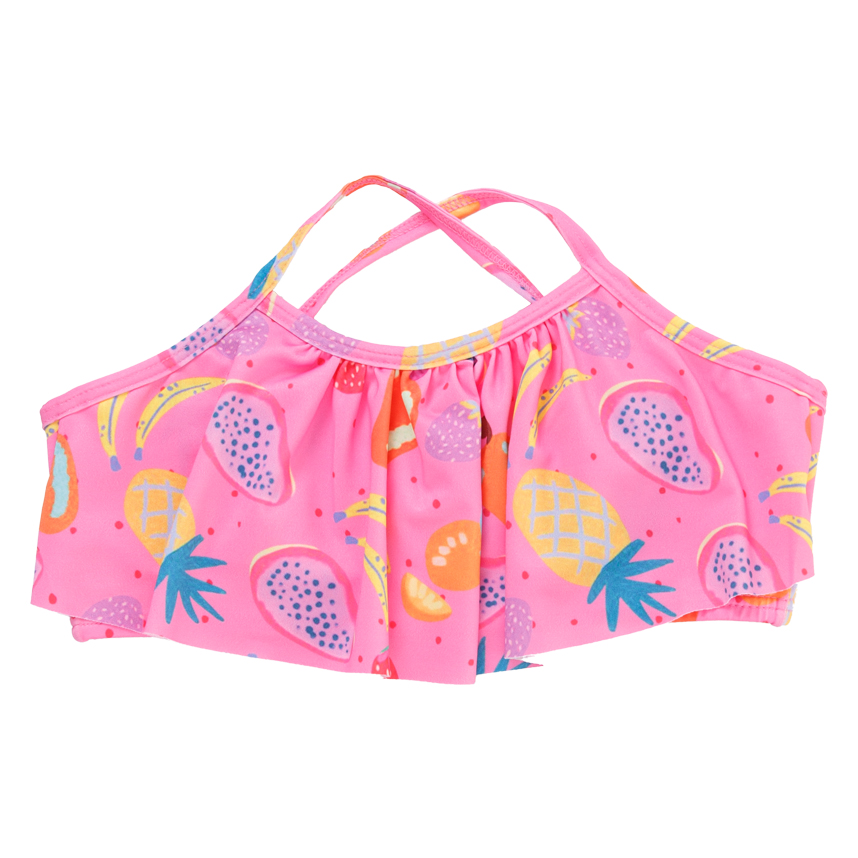 Biquini Infantil Everly Estampa Frutas Coloridas