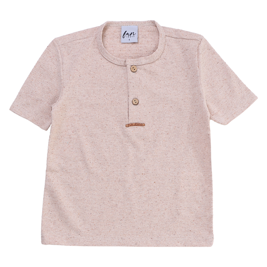 Conjunto Infantil Have Fun Camiseta Malha Jaquard E Bermuda