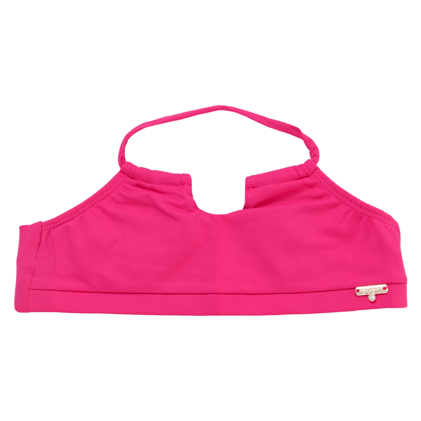 Biquini Infantil  Everly Com Amarração Liso Biquini Infantil  Everly Com Amarração Liso