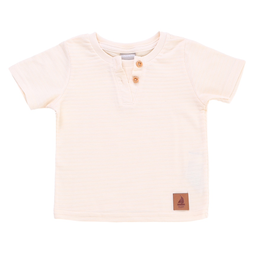 Conjunto Infantil Colorittá Camiseta Meia Malha E Bermuda Conjunto Infantil Colorittá Camiseta Meia Malha E Bermuda