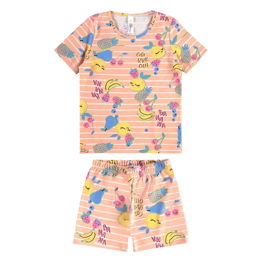 Pijama Infantil Malwee Curto Estampa Sortidas Pijama Infantil Malwee Curto Estampa Sortidas
