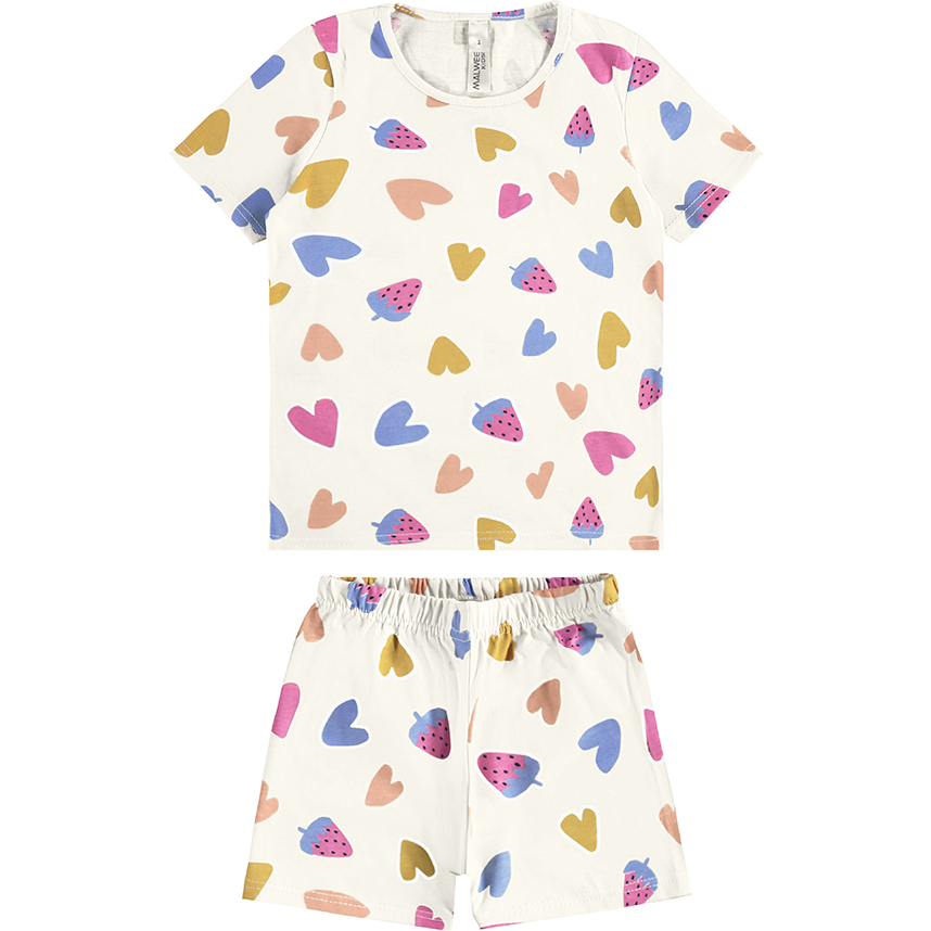 Pijama Infantil Malwee Curto Estampa Sortidas Pijama Infantil Malwee Curto Estampa Sortidas