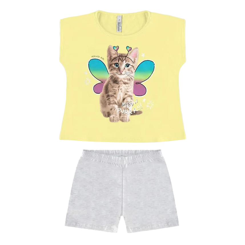Pijama Infantil Malwee Curto Estampa Sortida Pijama Infantil Malwee Curto Estampa Sortida