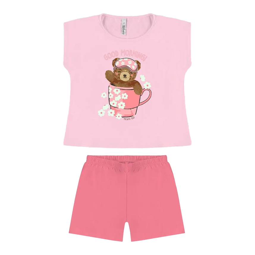Pijama Infantil Malwee Curto Estampa Sortida Pijama Infantil Malwee Curto Estampa Sortida