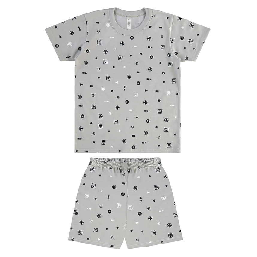 Pijama Juvenil Malwee Curto Estampa Sortidas