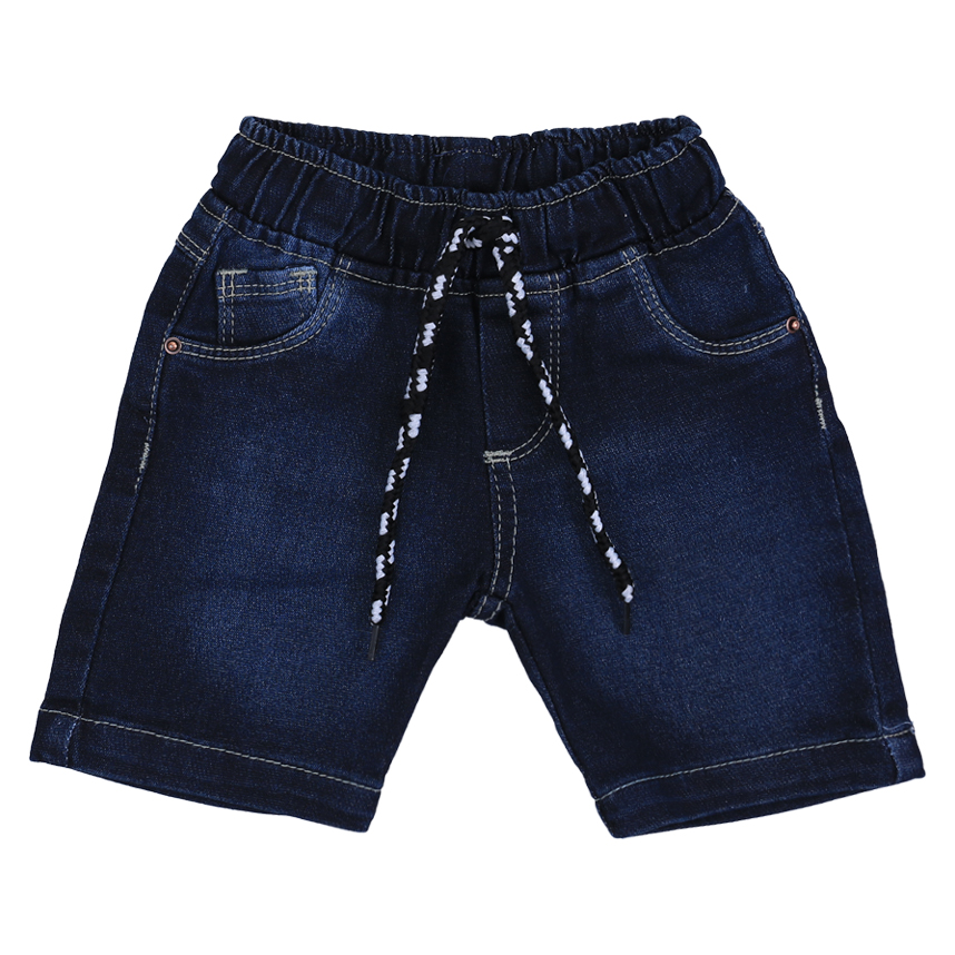 Bermuda De Bebê Básica Articolare Jeans E Lycra
