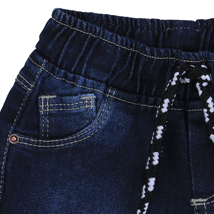 Bermuda De Bebê Básica Articolare Jeans E Lycra Bermuda De Bebê Básica Articolare Jeans E Lycra