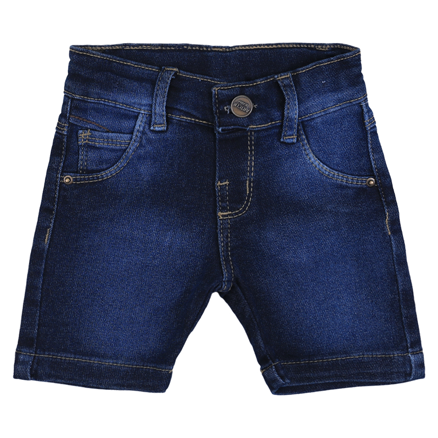 Bermuda De Bebê Básica Articolare Jeans Estonado Used