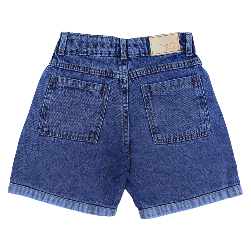 Short Bermuda Jeans Básica Juvenil Frommer Short Bermuda Jeans Básica Juvenil Frommer