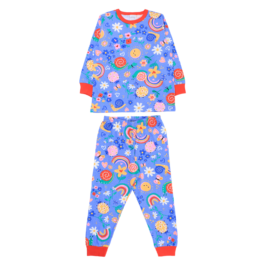 Pijama Longo Infantil Alakazoo Menina Estampa Sortida