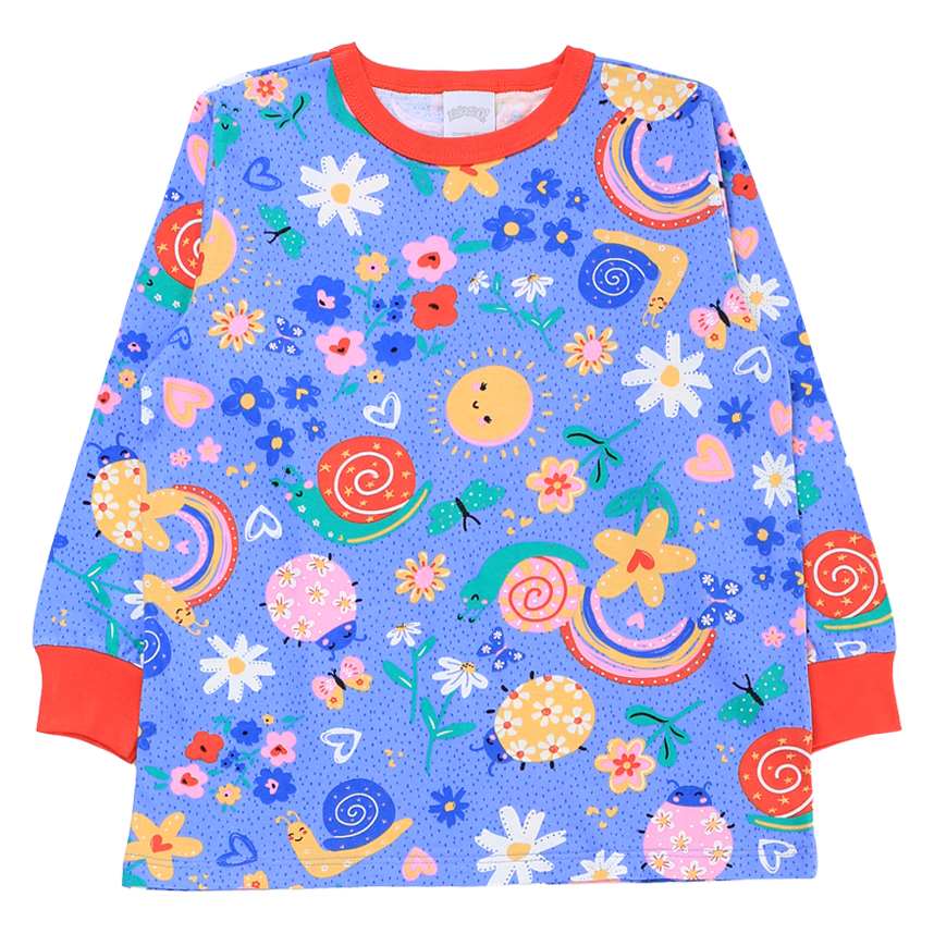 Pijama Longo Infantil Alakazoo Menina Estampa Sortida