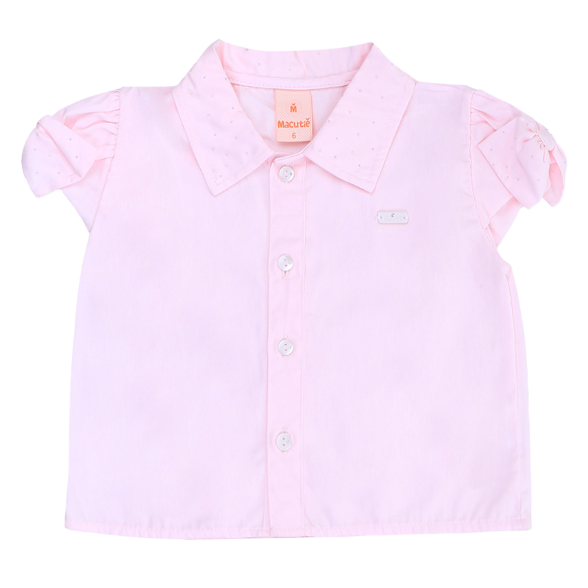 Conjunto Infantil Aconchego Blusa Tricoline E Short