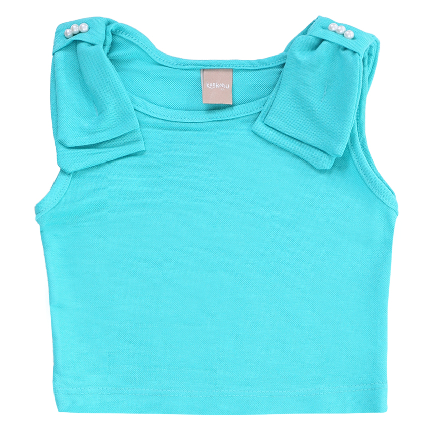 Conjunto Infantil Kookabu Blusa Cavada E Short Saia Conjunto Infantil Kookabu Blusa Cavada E Short Saia