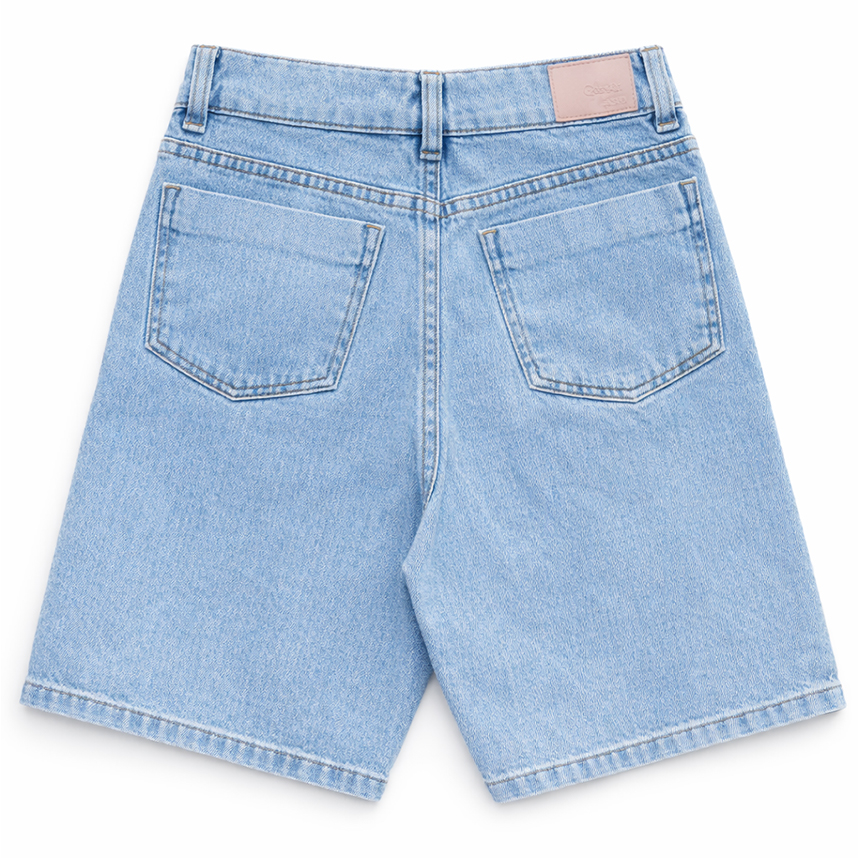 Short Jeans Juvenil Garota Lua Detalhe De Puídos Short Jeans Juvenil Garota Lua Detalhe De Puídos