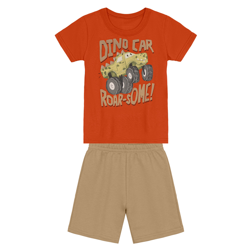 Conjunto Infantil Brandili Camiseta Meia Malha E Bermuda Conjunto Infantil Brandili Camiseta Meia Malha E Bermuda