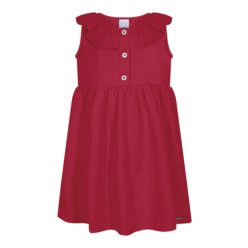 Vestido InfantilAlakazoo Regata Em Malha Nikko Vestido InfantilAlakazoo Regata Em Malha Nikko