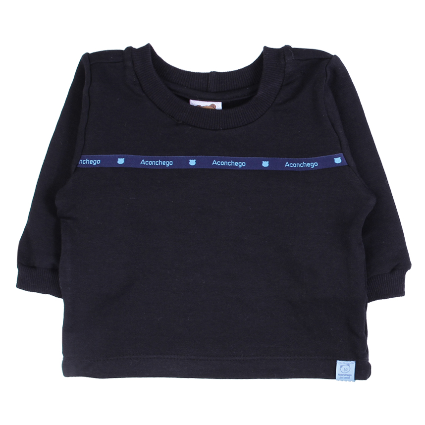 Conjunto Bebê Aconchego Camiseta Com Aviamento E Calça Jeans Conjunto Bebê Aconchego Camiseta Com Aviamento E Calça Jeans