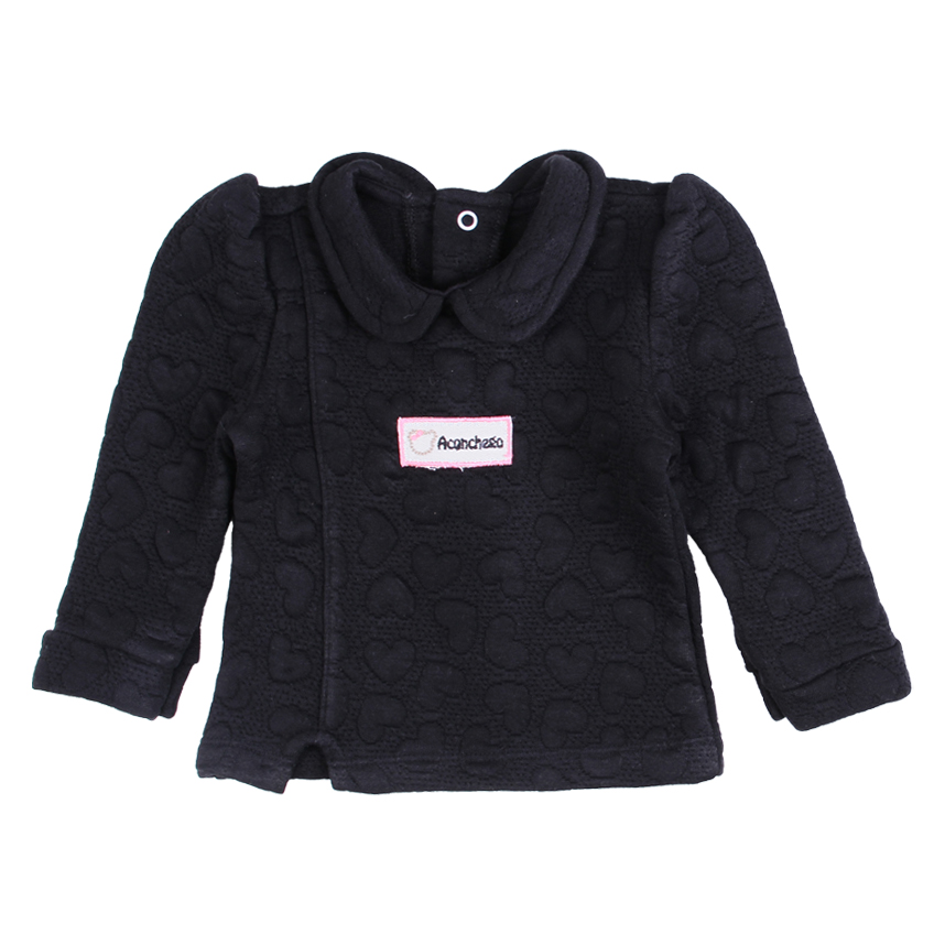 Conjunto Bebê Aconchego Blusa Corações E Calça Jeans 2 Peças Conjunto Bebê Aconchego Blusa Corações E Calça Jeans 2 Peças