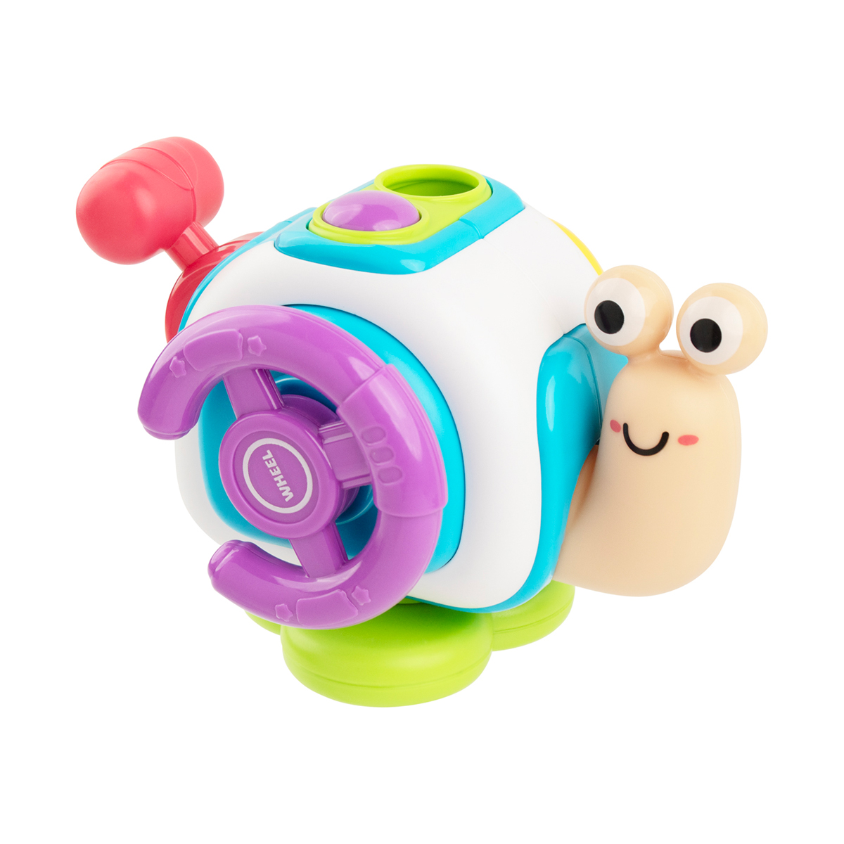Brinquedo Infantil Caracol Pimpolho 5 Em 1