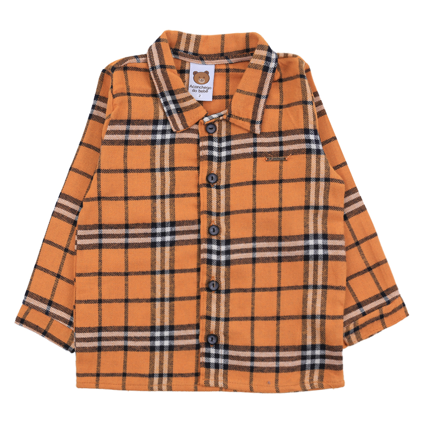 Jardineira Infantil Aconchego E Body Xadrez 2 Peças Jardineira Infantil Aconchego E Body Xadrez 2 Peças