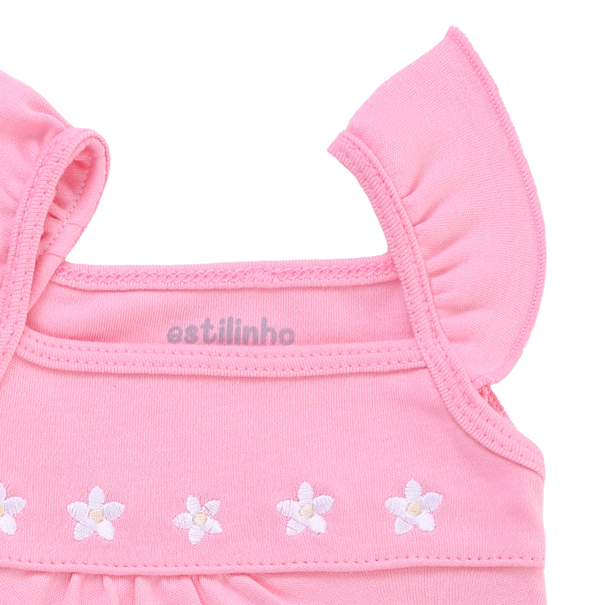 Banho De Sol Estilinho Alcinha Bordado Flor Em Suedine Banho De Sol Estilinho Alcinha Bordado Flor Em Suedine