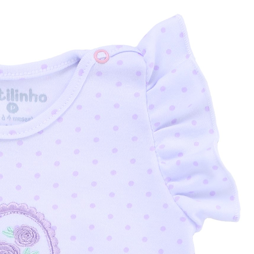 Banho De Sol Estilinho Poá Bordado Flor Em Suedine Banho De Sol Estilinho Poá Bordado Flor Em Suedine