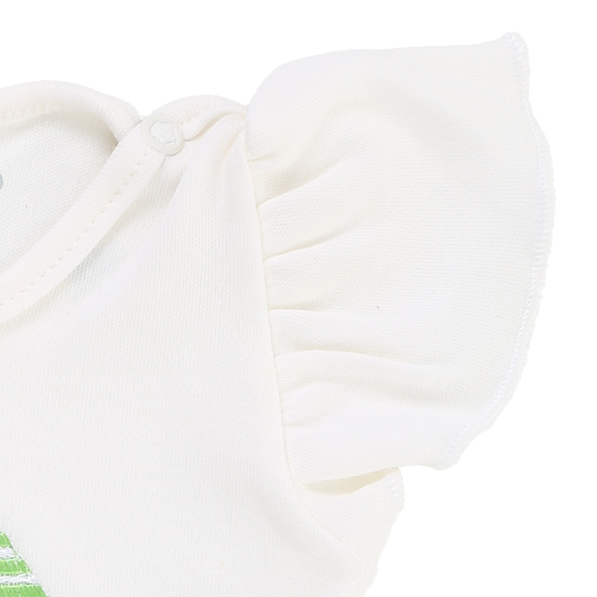 Banho De Sol Estilinho Bordado Casinha Em Suedine