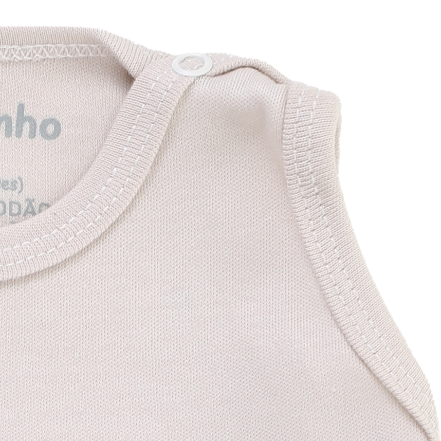 Banho De Sol Estilinho Regata Bordado Tigre Em Suedine