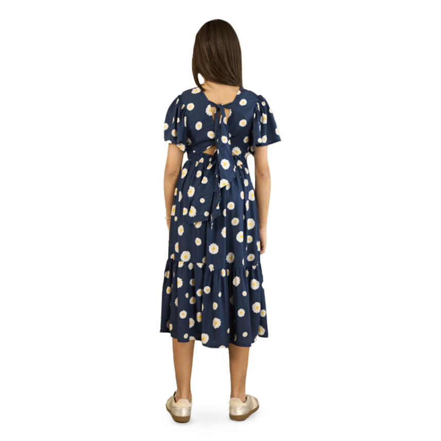 Vestido Infantil Opera Kids Estampado Margaridas Flora