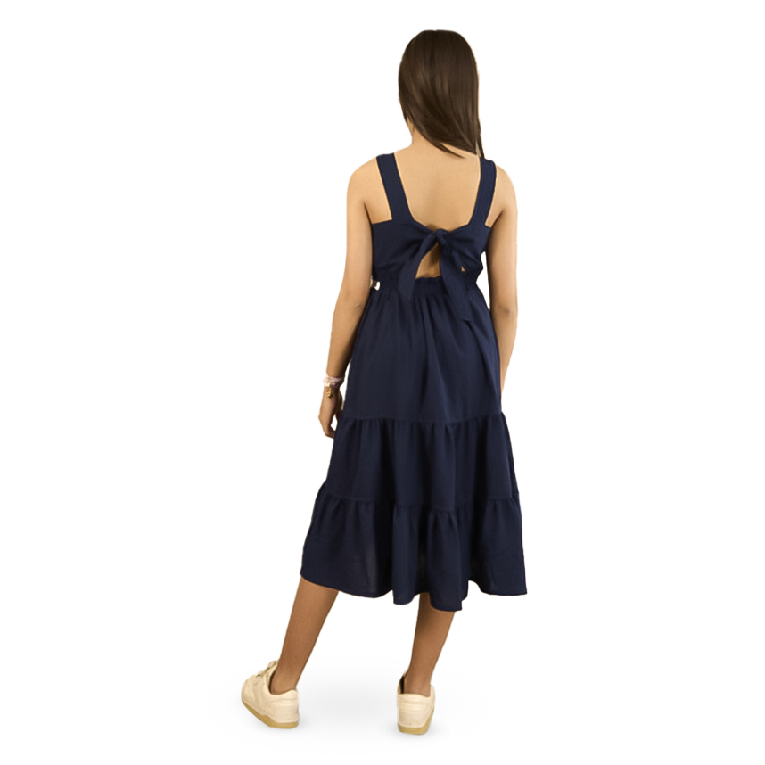 Vestido Midi Infantil Opera Kids Alças Largas Patricia