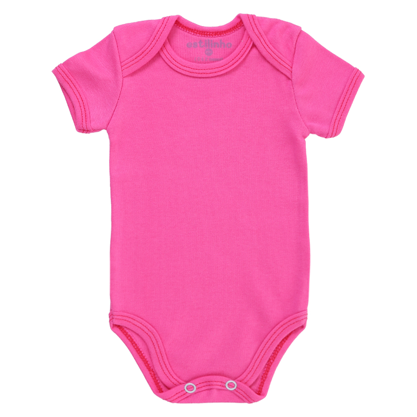 Kit Body Bebê Estilinho Manga Curta Estampa Cereja 3 Peças Kit Body Bebê Estilinho Manga Curta Estampa Cereja 3 Peças