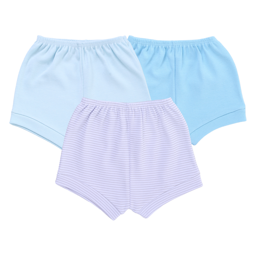 Kit Short Bebê Estilinho Liso Em Suedine 3 Peças Kit Short Bebê Estilinho Liso Em Suedine 3 Peças