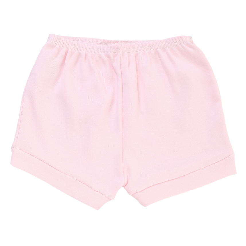 Kit Short Bebê Estilinho Liso E Estampado Em Suedine 3 Peças Kit Short Bebê Estilinho Liso E Estampado Em Suedine 3 Peças