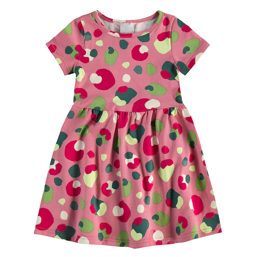 Vestido Infantil Malwee Estampado Rodado Em Cotton Vestido Infantil Malwee Estampado Rodado Em Cotton