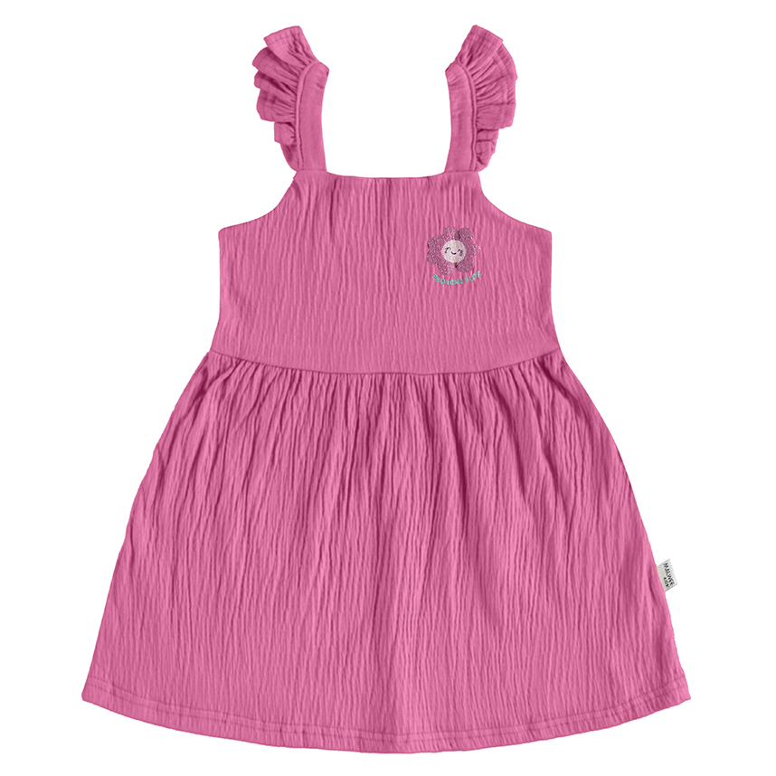 Vestido Infantil Malwee Alcinha Malha Texturizada Vestido Infantil Malwee Alcinha Malha Texturizada