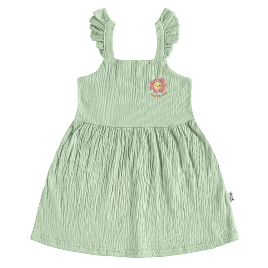 Vestido Infantil Malwee Alcinha Malha Texturizada Vestido Infantil Malwee Alcinha Malha Texturizada