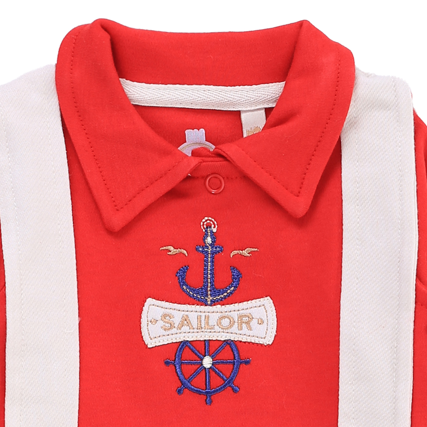 Macacão Longo Bebê Presente De Anjo Bordado Âncora Macacão Longo Bebê Presente De Anjo Bordado Âncora