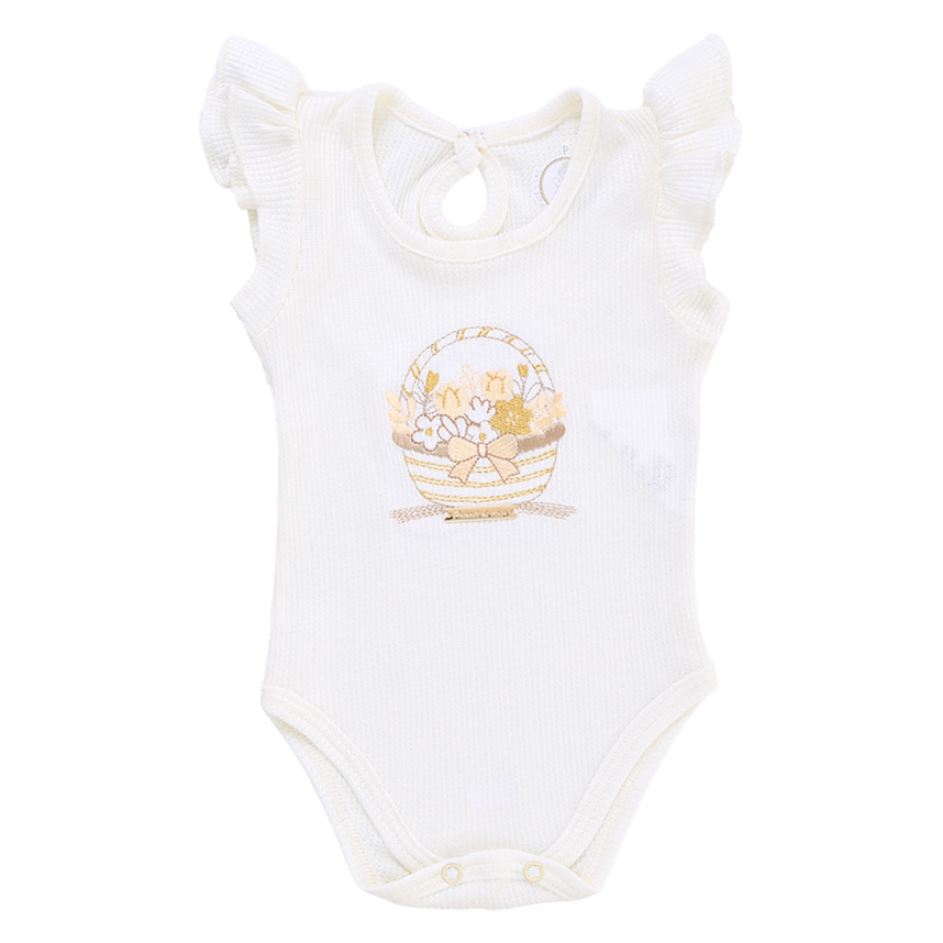 Conjunto Bebê Presente De Anjo Body Bordado E Short Conjunto Bebê Presente De Anjo Body Bordado E Short