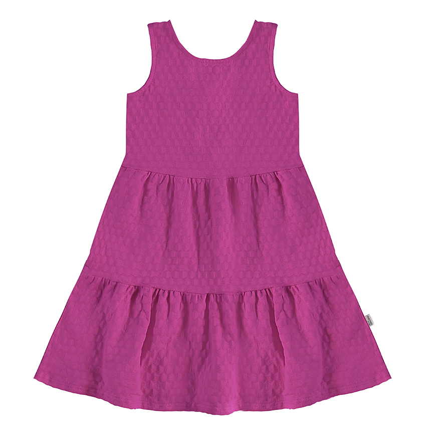Vestido Infantil Malwee Regata Em Meia Malha Trabalhada Vestido Infantil Malwee Regata Em Meia Malha Trabalhada