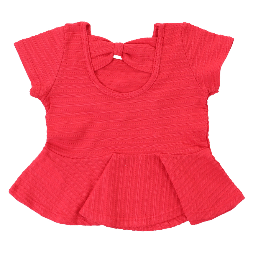 Blusa Infantil Kookabu Manga Curta Maquinetada Com Pérolas