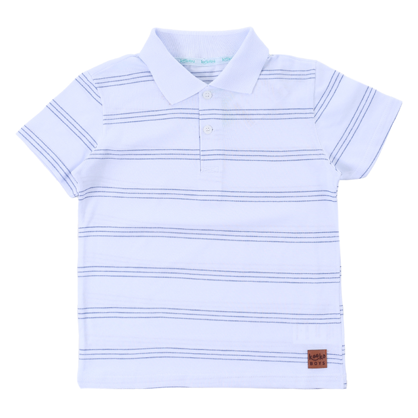 Camiseta Infantil Kookabu Em Meia Malha Listrada Camiseta Infantil Kookabu Em Meia Malha Listrada