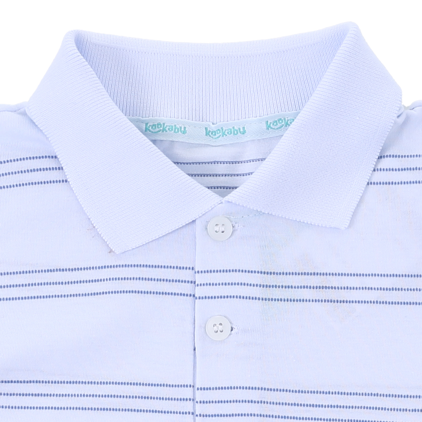 Camiseta Infantil Kookabu Em Meia Malha Listrada Camiseta Infantil Kookabu Em Meia Malha Listrada