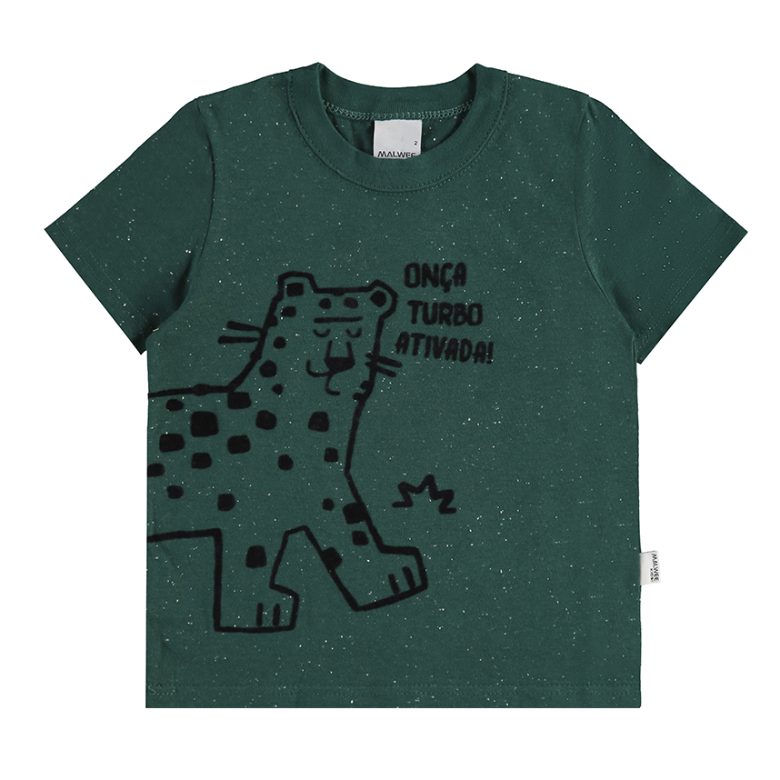 Camiseta Infantil Malwee Manga Curta Estampada Em Meia Malha Camiseta Infantil Malwee Manga Curta Estampada Em Meia Malha
