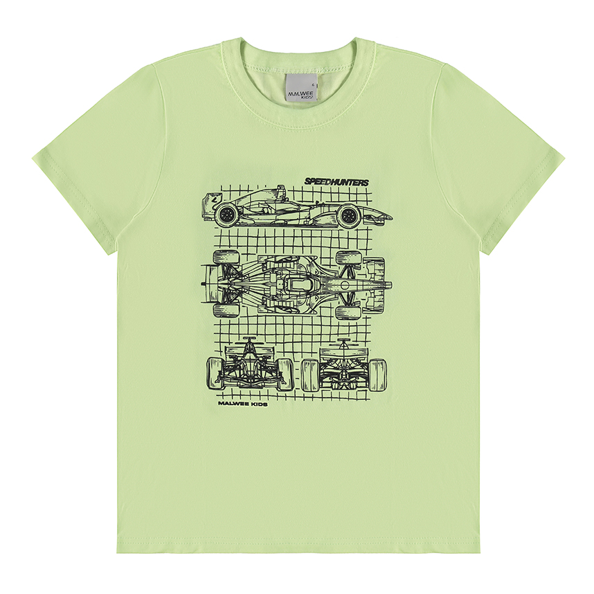 Camiseta Infantil Malwee Manga Curta Estampada Em Meia Malha Camiseta Infantil Malwee Manga Curta Estampada Em Meia Malha