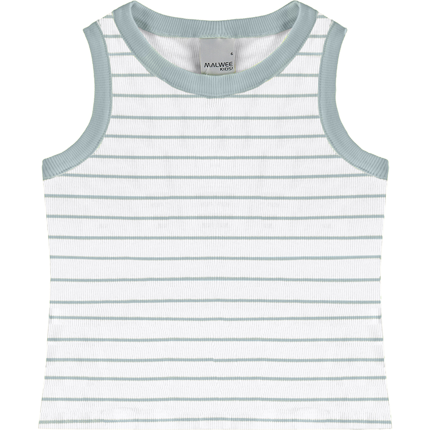 Blusa Regata Infantil Malwee Listrada Em Ribana