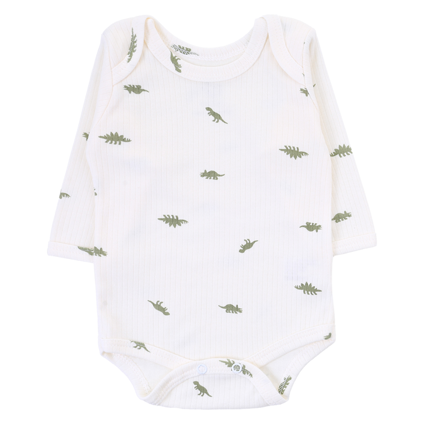 Conjunto Bebê Junkes Body E Calça Estampa Dinossauro