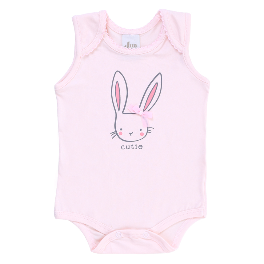 Conjunto Bebê Junkes Body E Tapa Fralda Em Cottom