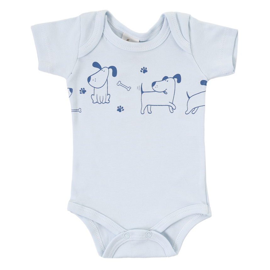 Conjunto Bebê Junkes Body Manga Curta E Calça Suedine 2 Peças