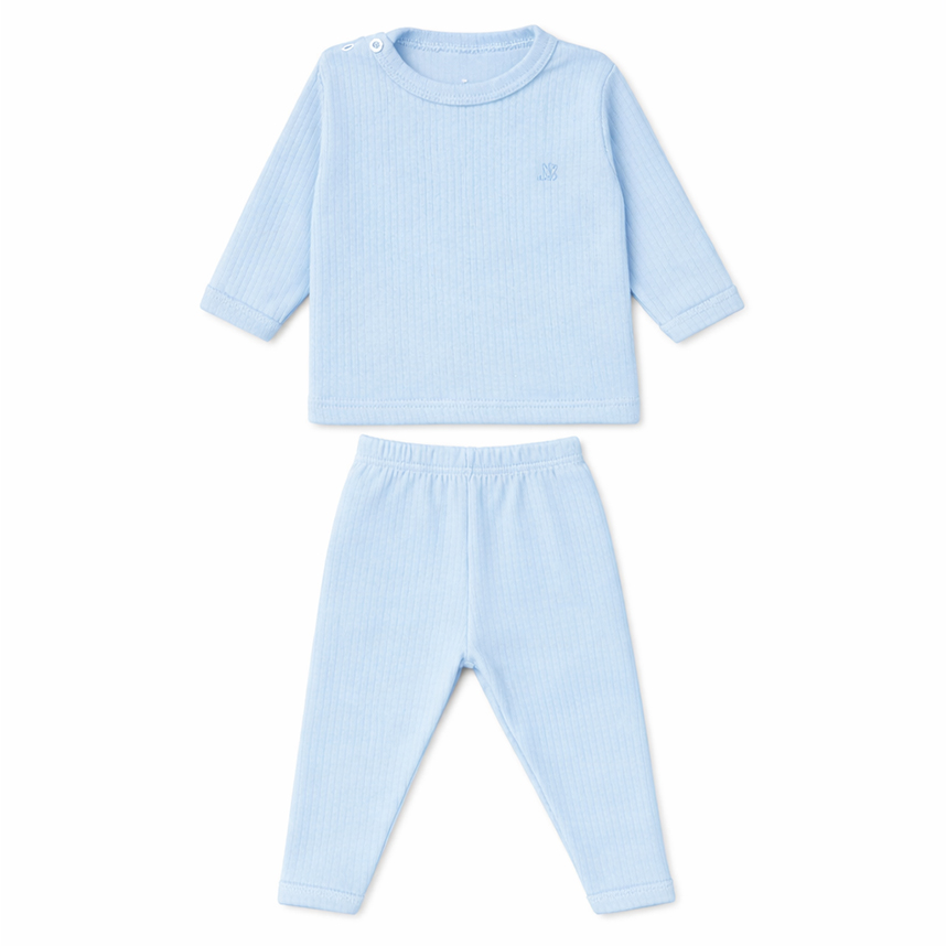 Conjunto Junkes  Blusa E Calça Canelada 2 Peças